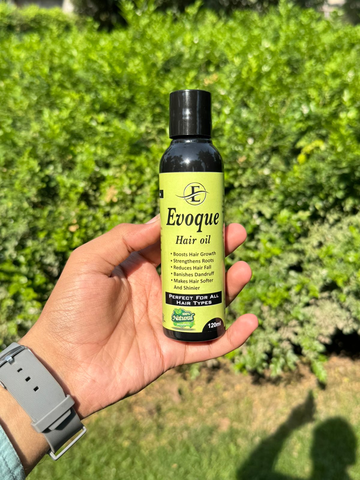 Evoque Hair Oil 100% Natural (120ml)