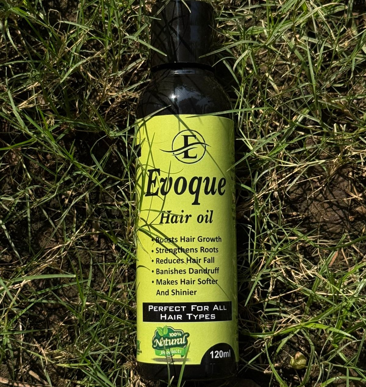 Evoque Hair Oil 100% Natural (120ml)