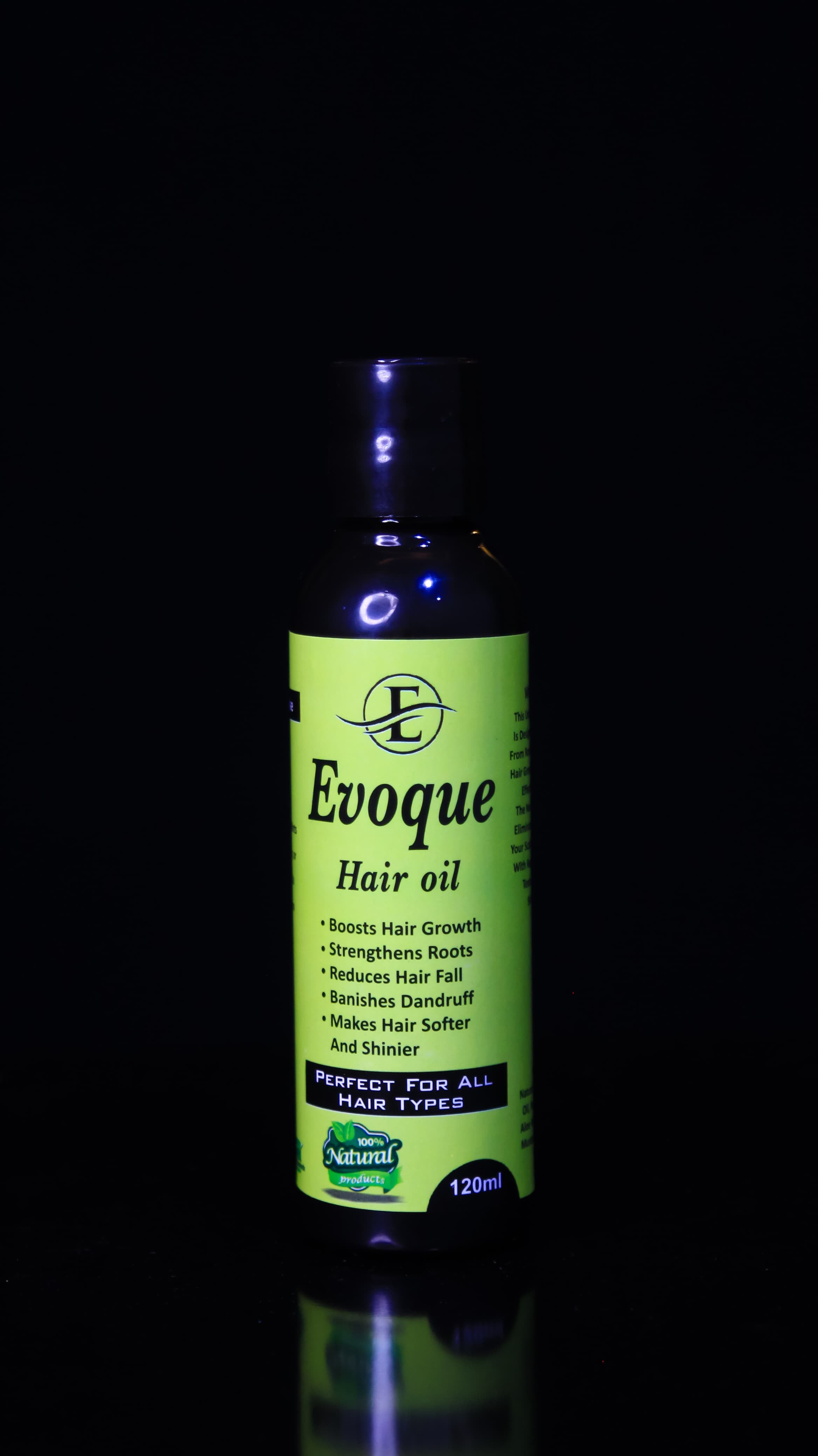 Evoque organic hair oil